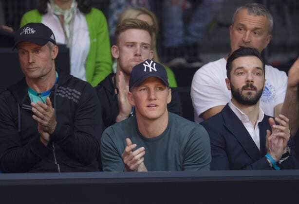 Ana IVANOVIC, SRB in Aktion vor ihrem Freund Bastian SCHWEINSTEIGER in Stuttgart , 21.04.2016