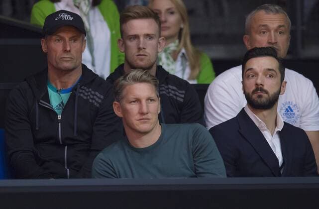 Ana IVANOVIC, SRB in Aktion vor ihrem Freund Bastian SCHWEINSTEIGER in Stuttgart , 21.04.2016