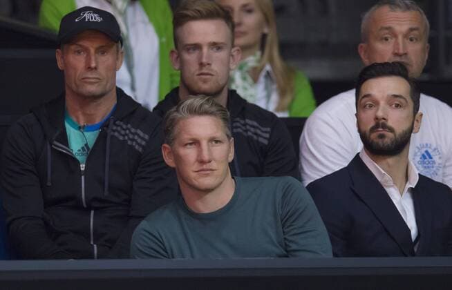 Ana IVANOVIC, SRB in Aktion vor ihrem Freund Bastian SCHWEINSTEIGER in Stuttgart , 21.04.2016