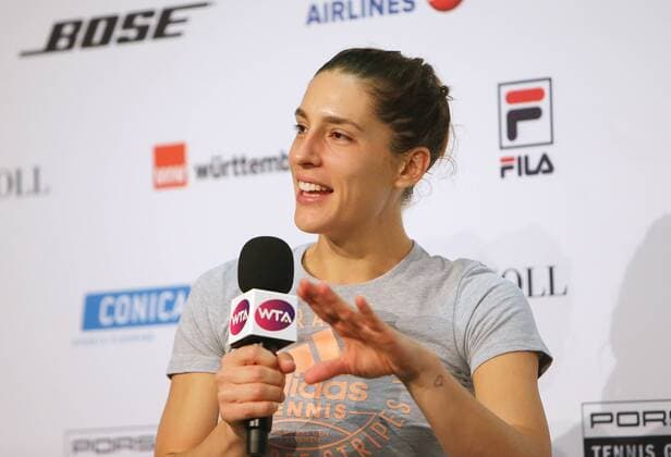 Stuttgart Porsche Tennis Grand Prix 2016, Andrea Petkovic (GER) im Interview