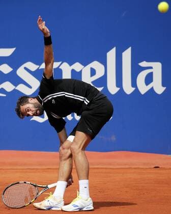 BARCELONA -april 22- SPAIN: Benoit Paire during the match against Marek Jaziri, corresponding to the 1 8 final of the Open Banc Sabadell, 64 Trophy Conde de Godo, played on the RCT Barcelona1899, on april 22, 2016. Photo: Joan Valls Urbanandsport Cordon Press  xJoanxValls Urbanandsportx xBARCELONA-OPEN-BANC-SABADELL-TENNISx