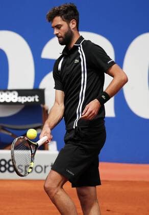 BARCELONA -april 22- SPAIN: Benoit Paire during the match against Marek Jaziri, corresponding to the 1 8 final of the Open Banc Sabadell, 64 Trophy Conde de Godo, played on the RCT Barcelona1899, on april 22, 2016. Photo: Joan Valls Urbanandsport Cordon Press  xJoanxValls Urbanandsportx xBARCELONA-OPEN-BANC-SABADELL-TENNISx