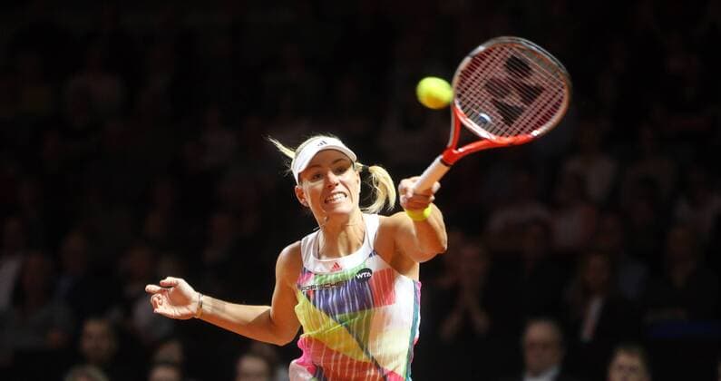 Porsche Tennis Grand Prix 2016 Deutschland, Stuttgart, 22.04.2016, Tennis, Porsche Tennis Grand Prix 2016, Stuttgart: Angelique Kerber (GER).