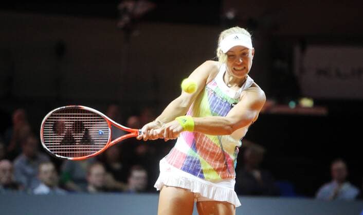 Porsche Tennis Grand Prix 2016 Deutschland, Stuttgart, 22.04.2016, Tennis, Porsche Tennis Grand Prix 2016, Stuttgart: Angelique Kerber (GER).