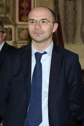 Fußball, Champions League Pokal wird in Mailand präsentiert Mailand 22 04 2016 - Champions League Trophy im Mailänder Palazzo Marino DanielexBuffa - Luca Vecchi 