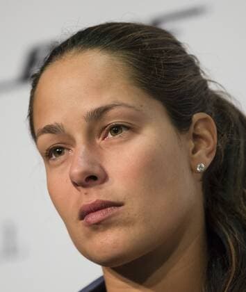Ana IVANOVIC, SRB bei der Pressekonferenz Halbfigur, Freisteller , Aktion, Einzelbild, Portrait, Porträt, Tennis Grand Prix Porsche Damen WTA Tennis Damen in Stuttgart , 21.04.2016