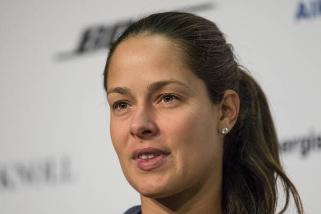 Ana IVANOVIC, SRB bei der Pressekonferenz Halbfigur, Freisteller , Aktion, Einzelbild, Portrait, Porträt, Tennis Grand Prix Porsche Damen WTA Tennis Damen in Stuttgart , 21.04.2016
