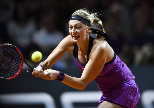 Petra Kvitova (CZE) Tennis Damen 22.04.2016 Porsche Tennis Grand Prix GP Stuttgart 2016 Porsche-Arena 16.04.-24.04.2016 Porsche Tennis Grand Prix Stuttgart 2016