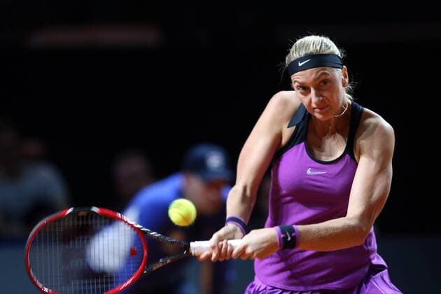 Bilder des Tages - Sport Stuttgart Petra KVITOVA (CZE), Viertelfinale, Porsche Tennis Grand Prix 2016, Damen Tennis, 22.04.2016, Copyright: Langerx xEibner-Pressefoto EP_HLR