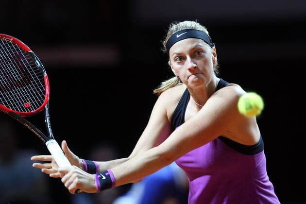 Stuttgart Petra KVITOVA (CZE), Viertelfinale, Porsche Tennis Grand Prix 2016, Damen Tennis, 22.04.2016, Copyright: Langerx xEibner-Pressefoto EP_HLR