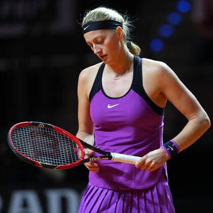 Stuttgart Petra KVITOVA (CZE), Viertelfinale, Porsche Tennis Grand Prix 2016, Damen Tennis, 22.04.2016, Copyright: Langerx xEibner-Pressefoto EP_HLR