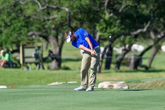22 April 2016: Jeff Overton during the second round of the Valero Texas Open at the TPC San Antonio Oaks Course in San Antonio, TX. (Photo by Daniel Dunn Icon Sportswire) GOLF: APR 22 PGA Golf Herren - Valero Texas Open - Second Round Icon16042233 EDITORIAL USE ONLY