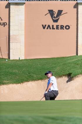 22 April 2016: Alex Prugh during the second round of the Valero Texas Open at the TPC San Antonio Oaks Course in San Antonio, TX. (Photo by Daniel Dunn Icon Sportswire) GOLF: APR 22 PGA Golf Herren - Valero Texas Open - Second Round Icon16042239 EDITORIAL USE ONLY