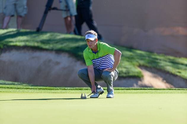 22 April 2016: Luke Donald during the second round of the Valero Texas Open at the TPC San Antonio Oaks Course in San Antonio, TX. (Photo by Daniel Dunn Icon Sportswire) GOLF: APR 22 PGA Golf Herren - Valero Texas Open - Second Round Icon16042227 EDITORIAL USE ONLY
