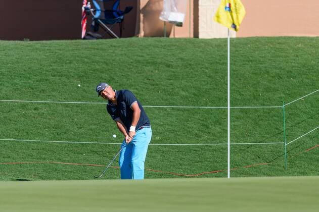22 April 2016: Freddie Jacobson during the second round of the Valero Texas Open at the TPC San Antonio Oaks Course in San Antonio, TX. (Photo by Daniel Dunn Icon Sportswire) GOLF: APR 22 PGA Golf Herren - Valero Texas Open - Second Round Icon16042232 EDITORIAL USE ONLY