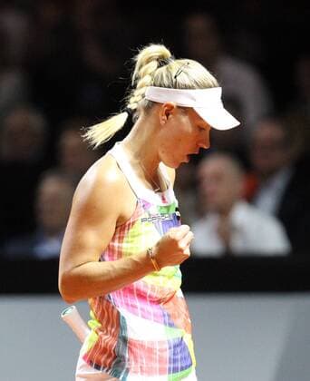 Porsche Tennis Grand Prix 2016 Deutschland, Stuttgart, 23.04.2016, Tennis, Porsche Tennis Grand Prix 2016, Stuttgart: Angelique Kerber (GER).