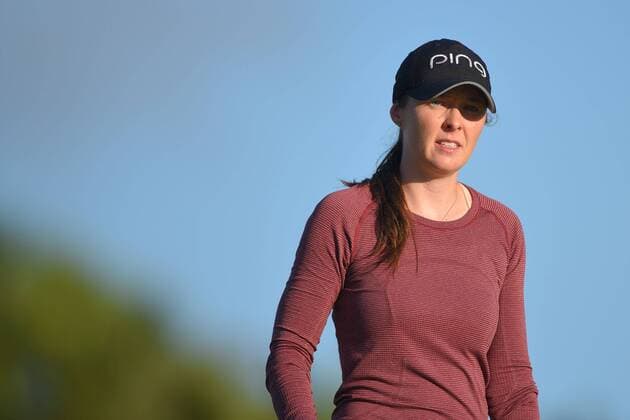 April 23, 2016 - Sarasota, Florida, USA - Brittany Altomare during the second round of the Symetra Tour s Guardian Retirement Championship on April 23, 2016 in Sarasota, Florida...Ã‚Â©2016 Guardian Retirement Championship - ZUMAm63_