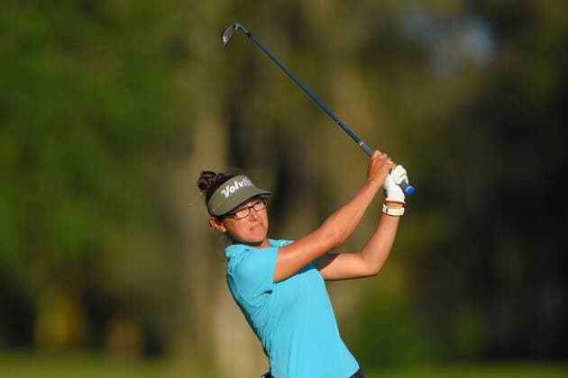 April 23, 2016 - Sarasota, Florida, USA - Jennifer Brumbaugh during the second round of the Symetra Tour s Guardian Retirement Championship on April 23, 2016 in Sarasota, Florida...Ã‚Â©2016 Guardian Retirement Championship - ZUMAm63_