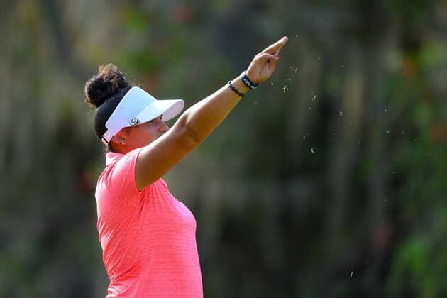 April 23, 2016 - Sarasota, Florida, USA - Natalie Sheary during the second round of the Symetra Tour s Guardian Retirement Championship on April 23, 2016 in Sarasota, Florida...Ã‚Â©2016 Guardian Retirement Championship - ZUMAm63_