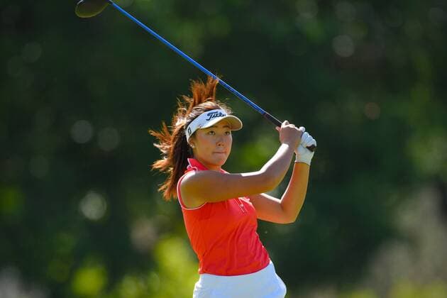 April 23, 2016 - Sarasota, Florida, USA - Luciane Lee during the second round of the Symetra Tour s Guardian Retirement Championship on April 23, 2016 in Sarasota, Florida...ZUMA PRESS Guardian Retirement Championship - ZUMAm63_