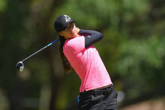 April 23, 2016 - Sarasota, Florida, USA - Samantha Richdale during the second round of the Symetra Tour s Guardian Retirement Championship on April 23, 2016 in Sarasota, Florida...ZUMA PRESS Guardian Retirement Championship - ZUMAm63_