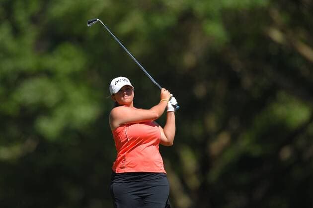 April 23, 2016 - Sarasota, Florida, USA - Kendall Dye during the second round of the Symetra Tour s Guardian Retirement Championship on April 23, 2016 in Sarasota, Florida...ZUMA PRESS Guardian Retirement Championship - ZUMAm63_