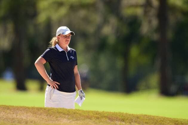 April 23, 2016 - Sarasota, Florida, USA - Gemma Dryburgh during the second round of the Symetra Tour s Guardian Retirement Championship on April 23, 2016 in Sarasota, Florida...ZUMA PRESS Guardian Retirement Championship - ZUMAm63_