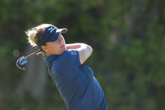 April 23, 2016 - Sarasota, Florida, USA - Nicole Broch Larsen during the second round of the Symetra Tour s Guardian Retirement Championship on April 23, 2016 in Sarasota, Florida...ZUMA PRESS Guardian Retirement Championship - ZUMAm63_