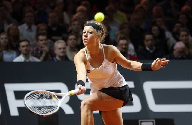 Porsche Tennis Grand Prix 2016 Deutschland, Stuttgart, 24.04.2016, Tennis, Porsche Tennis Grand Prix 2016, Stuttgart: Laura Siegemund (GER).