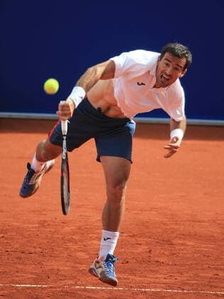 25.04.2016, BMW Open 2016 MTTC Iphitos München, im Bild: Ivan Dodig (CRO)