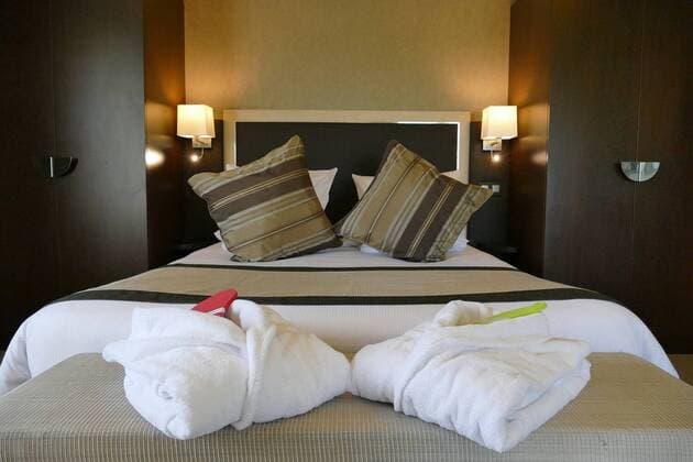 Fußball, EURO 2016, Mannschaftsquartier der Schweiz in Vichy VICHY SPA HOTEL Chambre FOOTBALL : Camp de base de la Suisse pour l Euro 2016 - Juvignac - 25 04 2016 RichardGosselinx 