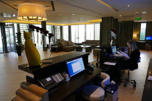 Fußball, EURO 2016, Mannschaftsquartier der Schweiz in Vichy VICHY SPA HOTEL Spa FOOTBALL : Camp de base de la Suisse pour l Euro 2016 - Juvignac - 25 04 2016 RichardGosselinx 