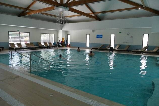 Fußball, EURO 2016, Mannschaftsquartier der Schweiz in Vichy VICHY SPA HOTEL Piscine FOOTBALL : Camp de base de la Suisse pour l Euro 2016 - Juvignac - 25 04 2016 RichardGosselinx 