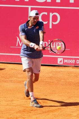 April 26, 2016 - Estoril, Portugal - during the Millennium Estoril Open ATP Tennis Herren 250 tennis tournament at the Clube de TÃƒÂ©nis do Estoril in Portugal on April 26, 2016. Millennium Estoril Open ATP 250 tennis tournament - vs - ZUMAf123