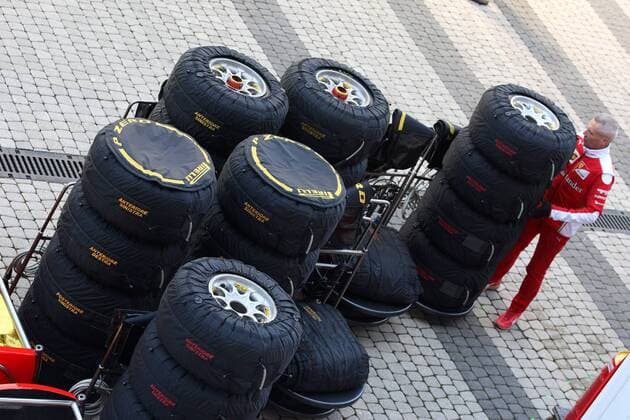 Russian Grand Prix, Sochi 28 April - 1 May 2016 28.04.2016 - Pirelli Tyres and OZ Wheels 