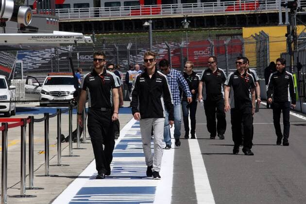 Russian Grand Prix, Sochi 28 April - 1 May 2016 28.04.2016 - Nico Hulkenberg (GER) Sahara Force India F1 VJM09 