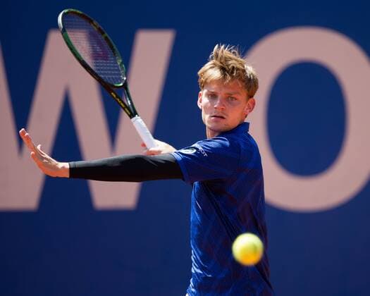 David Goffin (BEL) Tennis - BMW Open2016 - ATP Tennis Herren - MTTC Iphitos - Munich - - Germany - 28 April 2016.