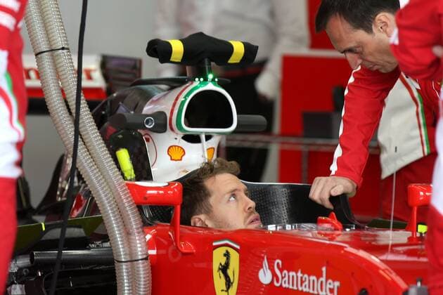 Motorsports: FIA Formula One World Championship WM Weltmeisterschaft 2016, Grand Prix of Russia, 5 Sebastian Vettel (GER, Scuderia Ferrari), xHOCHxZWEIx