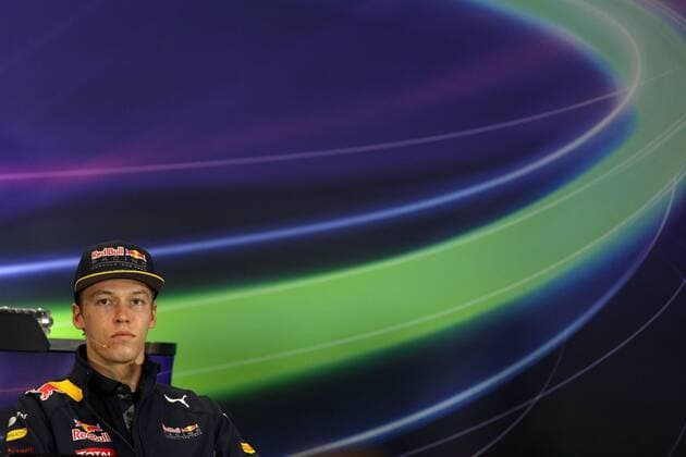 Russian Grand Prix, Sochi 28.04.2016 - press conference PK Pressekonferenz Daniil Kvyat (RUS) Red Bull Racing RB12 