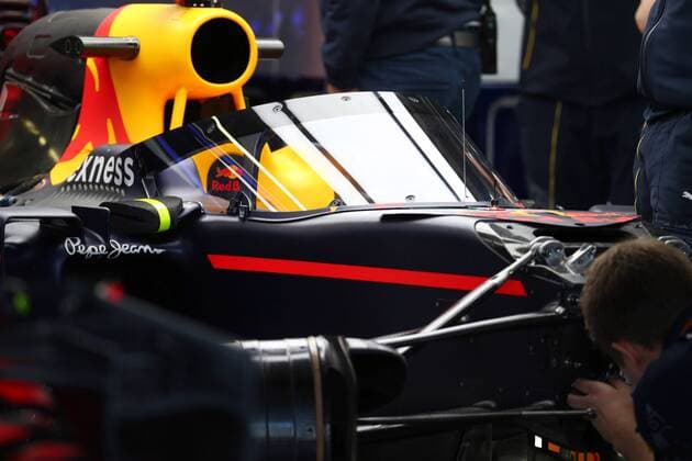 Russian Grand Prix, Sochi 28.04.2016 - Red Bull Racing RB12 with Aeroscreen. 
