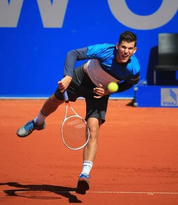 29.04.2016, BMW Open 2016 MTTC Iphitos München, im Bild: Dominic Thiem (AUT)