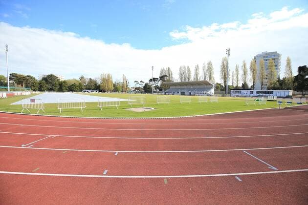 Fußball, EURO 2016, Quartier der Nationalmannschaft Polens in La Baule Terrain entrainement - Stade Moreau-Desfarges a Baule-Escoublac FOOTBALL : Mannschaftsquartier der Nationalmannschaft von Polen während der EURO 2016 - La Baule - Euro2016 - 29 04 2016 