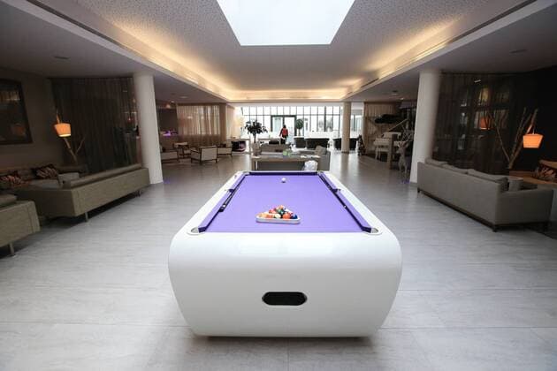 Fußball, EURO 2016, Quartier der Nationalmannschaft Schwedens in Pornichet hall d accueil Chateau des Tourelles - Pornichet FOOTBALL : Mannschaftsquartier der Nationalmannschaft von Schweden bei der EURO 2016 - Pornichet - Euro2016 - 29 04 2016 