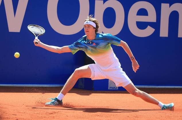 29.04.2016, BMW Open 2016 MTTC Iphitos München, im Bild: Alexander Zverev (GER)