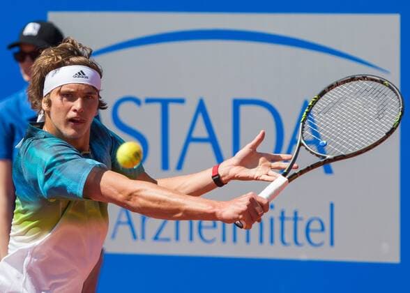 Alexander Zverev (GER) Tennis - BMW Open2016 - ATP Tennis Herren - MTTC Iphitos - Munich - - Germany - 29 April 2016.
