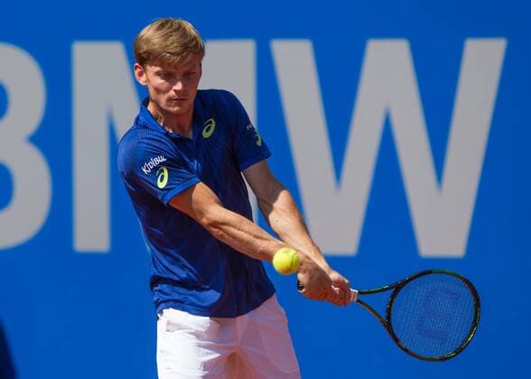 David Goffin (BEL) Tennis - BMW Open2016 - ATP Tennis Herren - MTTC Iphitos - Munich - - Germany - 29 April 2016.