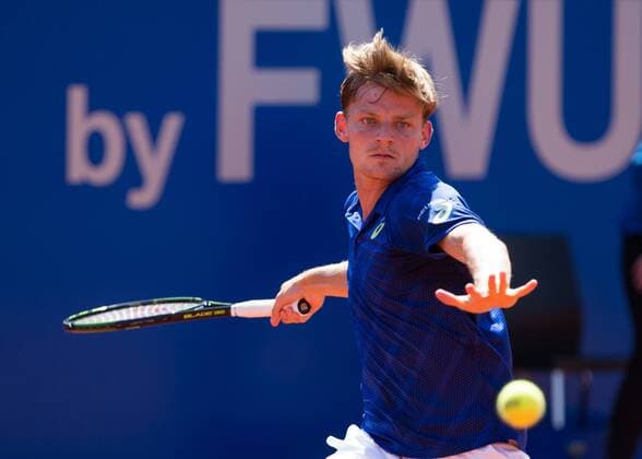 David Goffin (BEL) Tennis - BMW Open2016 - ATP Tennis Herren - MTTC Iphitos - Munich - - Germany - 29 April 2016.