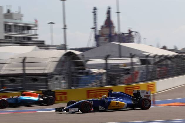 Russian Grand Prix, Sochi 29.04.2016 - Free Practice 2, Marcus Ericsson (SUE) Sauber C34 