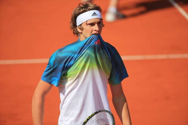 29.04.2016, BMW Open 2016 MTTC Iphitos München, im Bild: Alexander Zverev (GER) mit Siegerfaust