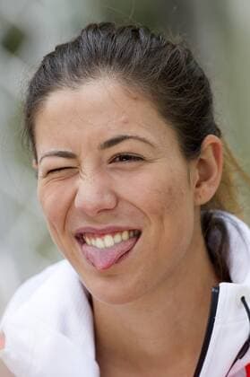 Garbine Muguruza (Spanien) beim Fototermin zum Mutua Madrid Open 2016 Tennisturnier im Caja Magica Sportkomplex. Madrid, 29.04.2016  Foto:xDyDxFotografosx xFuturexImage